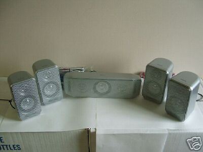 RCA RTD Surround Sound 5 Speakers Home Theater  