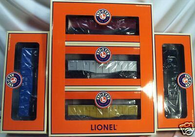 LIONEL RARE TCA 2002 5 CAR GONDOLA SET MINT/OBs/SCs  