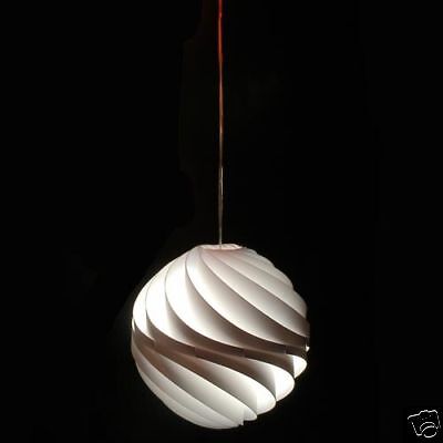 13 3/4 Retro Modern Pendant Light. Red only.  