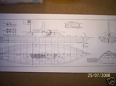 CSS Albemarle SHIP Boat Model Boat Plan