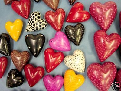 Handmade Soapstone Heart   Large Other Art WorldofGood by 