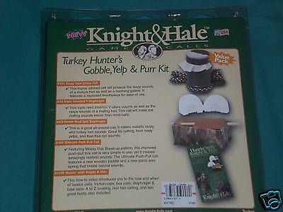 KNIGHT & HALE TURKEY CALLS HUNTERS KIT WITH VIDEO NEW  