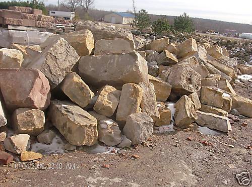 Old foundation/sandstone bridgestones  