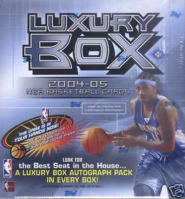 2004 05 Topps Luxury Box Basketball Hobby Box