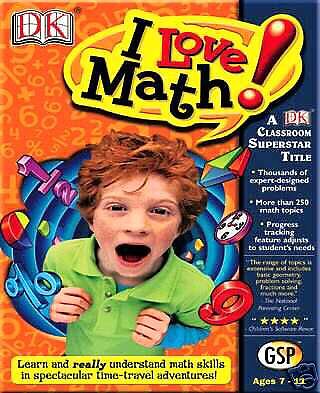LOVE MATH Kids Computer Study Learning 98 XP Games  