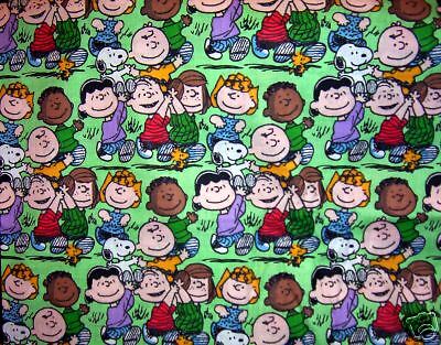 VALANCE PEANUTS GANG CHARLIE BROWN FRANKLIN LUCY SNOOPY  