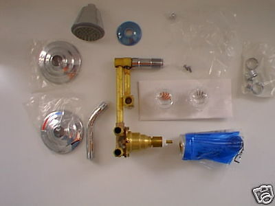 Delta Monitor 2 Series Tub & Shower Kit (Chrome)  