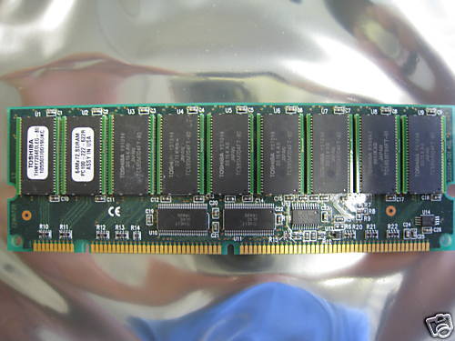 512MB TOSHIBA ECC SDRAM PC100 222 622R MEMORY  