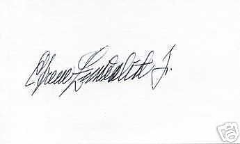 Efrem Zimbalist Jr Maverick The F.B.I. Signed Autograph  