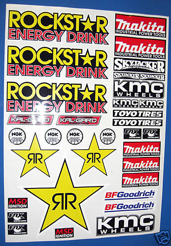 RC Corr Stickers Decals Associated SC10 Traxxas Slash