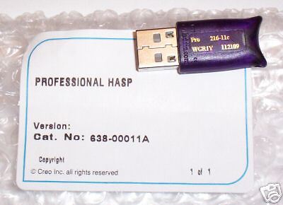 Aladdin USB eToken HASP Pro HL 216 11c Purple Creo  