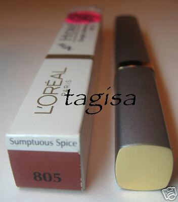 NEW LOreal Hydrasoft Lipstick 805 Sumptuous Spice  