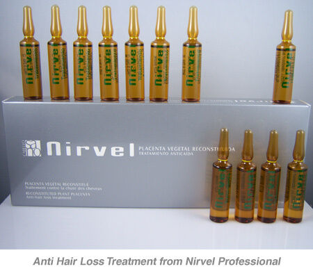 Hair Loss Shock Treatment w Plant Placenta 12 ampoules  