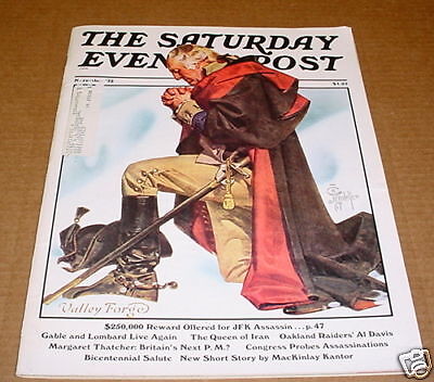 Saturday Evening Post Nov 1975 Margaret Thatcher