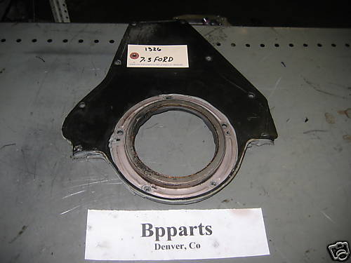 FORD 7.3 DIESEL REAR MAIN SEAL HOUSING 1999 #1326  