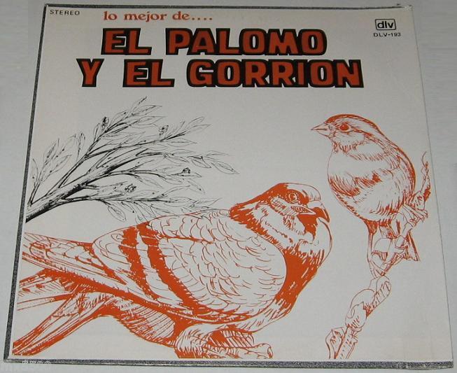 EL GORRION   norteño de EL PALOMO Y de INGRATOS OJOS MIOS  LP