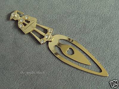 24K Gold Crystal Graduation Bookmark~Book Marker~Gift  