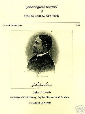 Oneida County New York Genealogy and History (2003)  