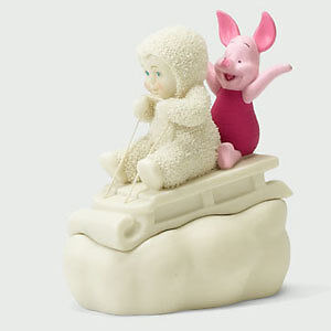 D56 Snowbabies #69804 Look, Pooh No Hands*NEW*  