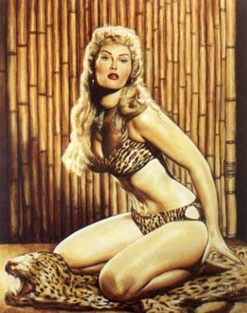 MARCUS BOAS~ IRISH McCALLA~ SHEENA~NEW OIL PAINTING~WOW  