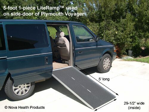 Wheelchair Ramps   LiteRamp™ Portable Scooter Ramp  