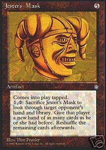 Magic MTG - JESTER'S MASK - Ice Age - non foil