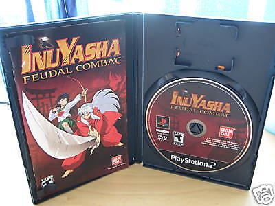 InuYasha Feudal Combat Playstation 2 Rare Fighter Game  